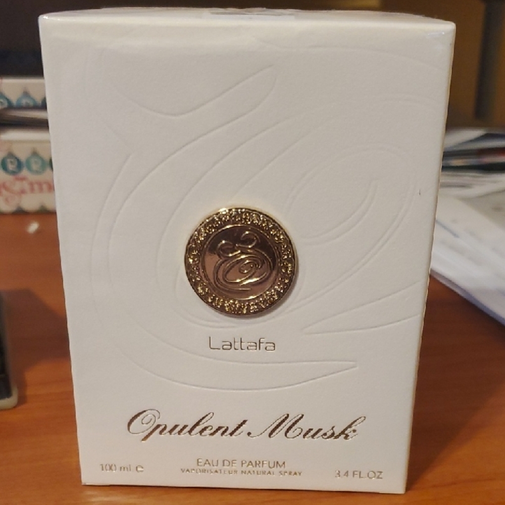 Lattafa Opulent Musk Fragrance In Box